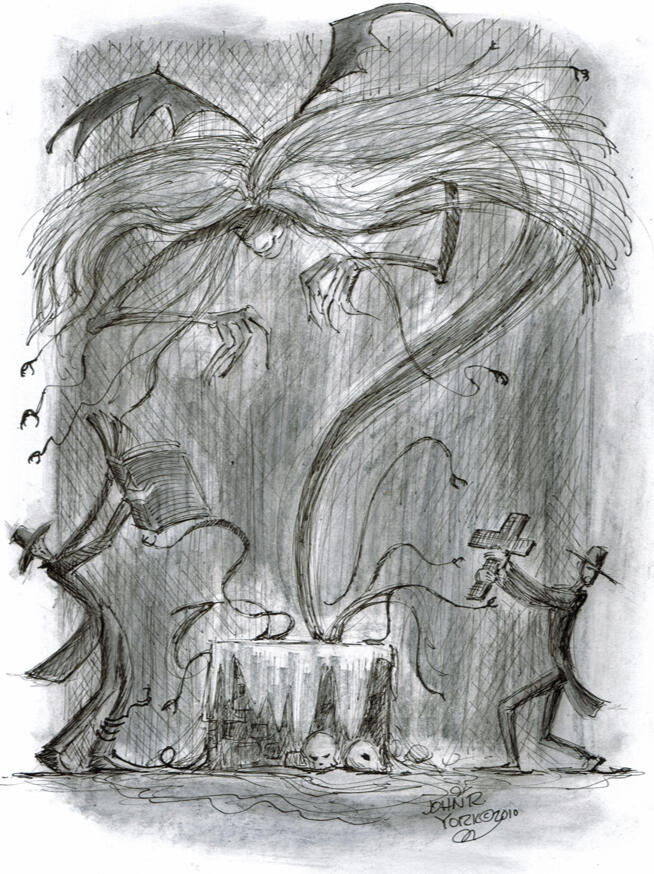 The Bad Spot illustration by John Randall York