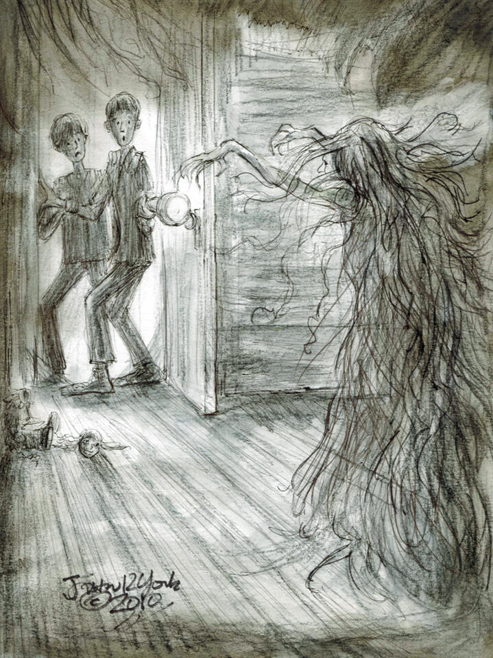 The Fourth Floor illustration by John Randall York